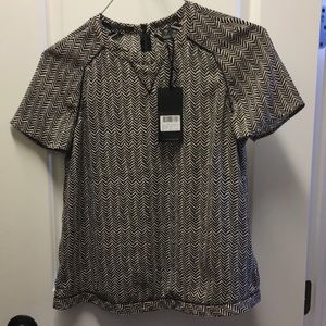Size small new with tags scotch and soda blouse.